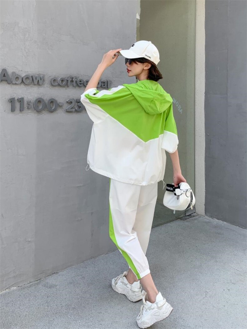 热销款防晒套装#，女装职业装，时尚衣家