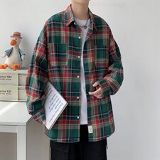 长袖衬衫男港风日系外套C8012P36，男装衬衫，星座1116-2