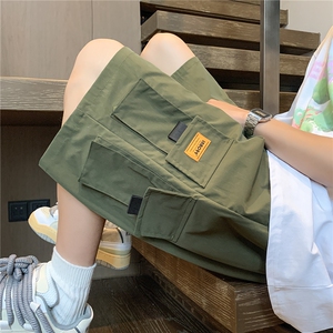 深度库存抖音男工装短裤宽松运动机能速干裤休闲裤K26-特批25图片