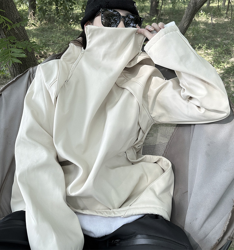 S193常规-P56美式机能套头冲锋衣控价88,男装夹克,星座1611A