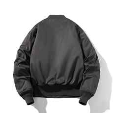 现货秋冬季潮牌机车夹克棉衣棒球服欧美街头飞行员外套情侣装，男装棉衣，电商A105