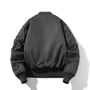 现货秋冬季潮牌机车夹克棉衣棒球服欧美街头飞行员外套情侣装