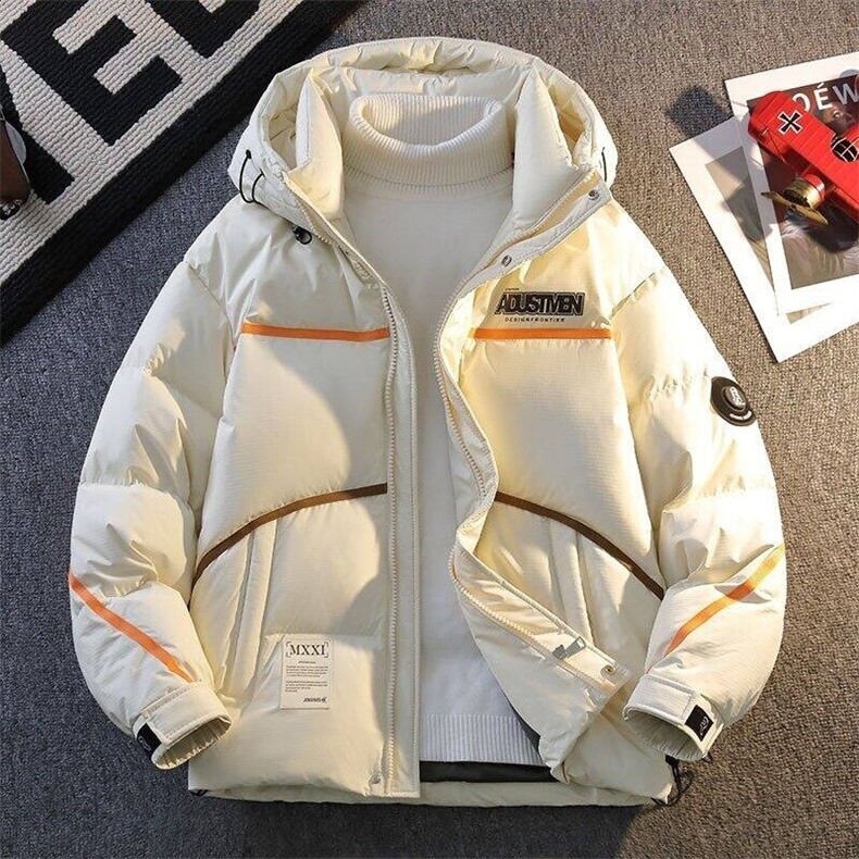 标90绒79009-特P258秋冬新款羽绒服男加厚外套港风学生外套，男装羽绒服，电商D310B