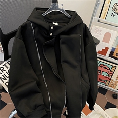 开衫卫衣男外套cleanfit潮流美式连帽衣服WY0185-P70，男装卫衣，星座308B-2