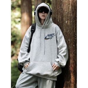 18NK32抖音品质连帽印花卫衣11色 M-5XL 可定制图片