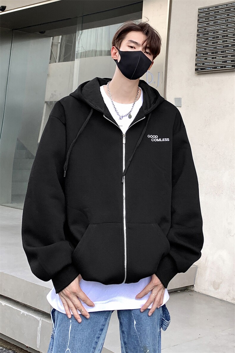 刺绣开衫卫衣秋冬男外套夹克GW008-P60控78,男装夹克,星座216(原A116)