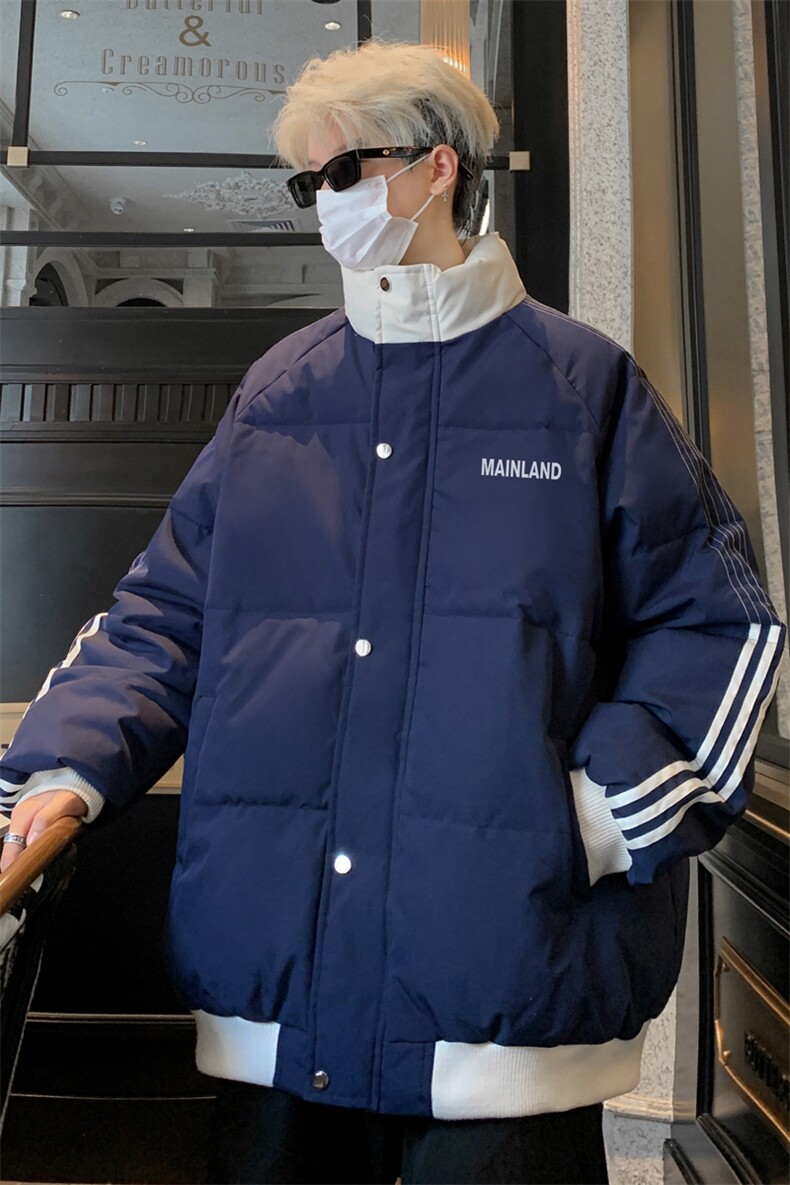 库存3W+！高品质2025秋冬加厚男士潮牌棉服保暖棉衣MY211特P80,男装棉衣,电商B220