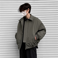 冬季新款2024飞行员夹克加厚棉衣美式短款翻领棉服外套S375-特P88，男装夹克，电商A233-1
