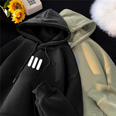 现货！重磅大码M-4XL得物品质加厚连帽卫衣RH6214--特P35，男装卫衣，星座610B-1