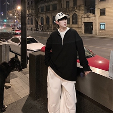 特P35无差价新款秋季设计感百搭潮流长袖T恤-HX10170港风，男装T恤，电商A003