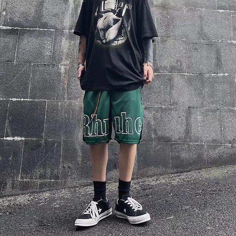 2022夏季新款休闲短裤男潮ins港风YD25P28,男装休闲裤,星座1116-2