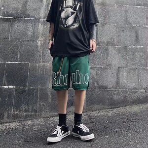 2022夏季新款休闲短裤男潮ins港风YD25P28图片