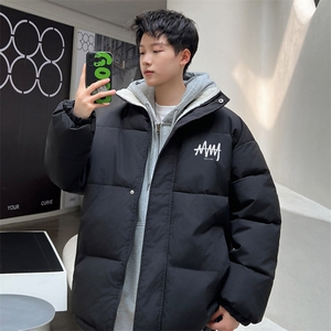 ！2023冬季男士立领棉衣加绒加厚简约百搭棉服外套MY127P75图片
