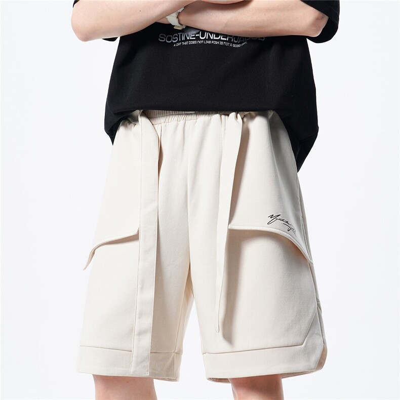 DK2507-特P40控78宽松五分裤夏季男士休闲短裤45棉47涤纶8氨纶,男装牛仔裤,电商B370