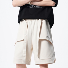 DK2507-特P40控78宽松五分裤夏季男士休闲短裤45棉47涤纶8氨纶，男装牛仔裤，电商B370