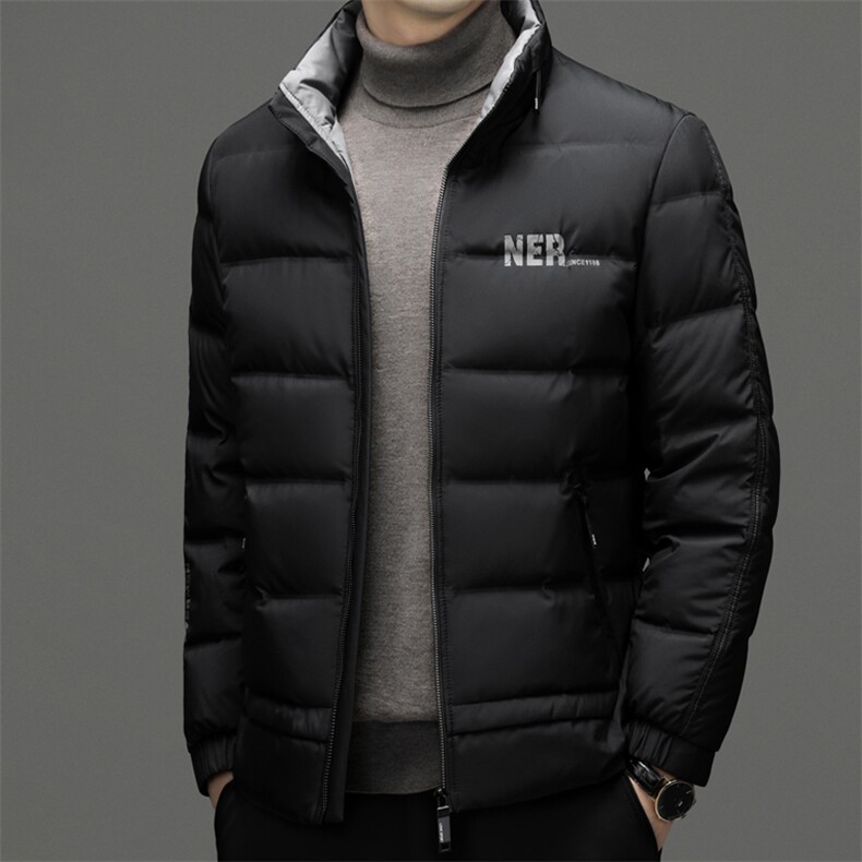 SNNYR98212秋冬新款2023年男士休闲羽绒服加厚保暖夹克外套P225图片