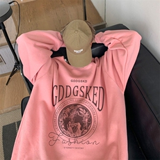内景春季新款圆领卫衣男潮重磅大码宽松打底衫WY00307/P35加绒P45，男装卫衣，电商B316
