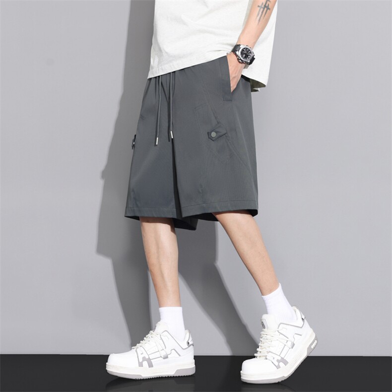 现货夏季工装短裤男ins潮牌休闲百搭潮流痞帅五分裤D02513-P43,男装休闲裤,星座308B-2