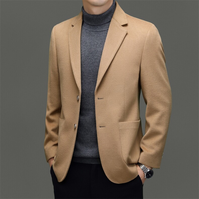 AE819秋冬新款羊毛精品轻奢高端男士西装休闲西服欧货高品,男装西服,钱塘207-3