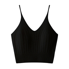 HE|手缝珠片+纯色两款可选baby山羊绒针织文胸女包裹感外穿内衣，内衣，亿嘉羊绒