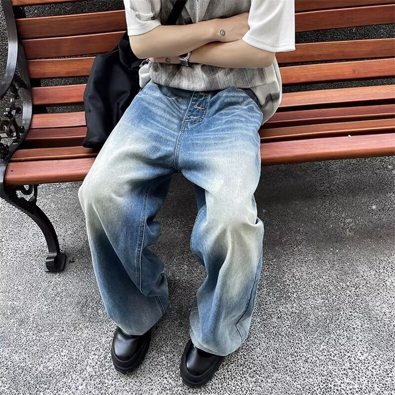 2024美式牛仔裤男款春季长裤潮CN8061P50,男装牛仔裤,星座1116-2