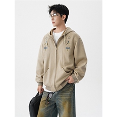 8XL-M特大码秋冬机能夹克外套冲锋衣百搭潮休闲宽松户外WY24P78，男装夹克，电商D206-1