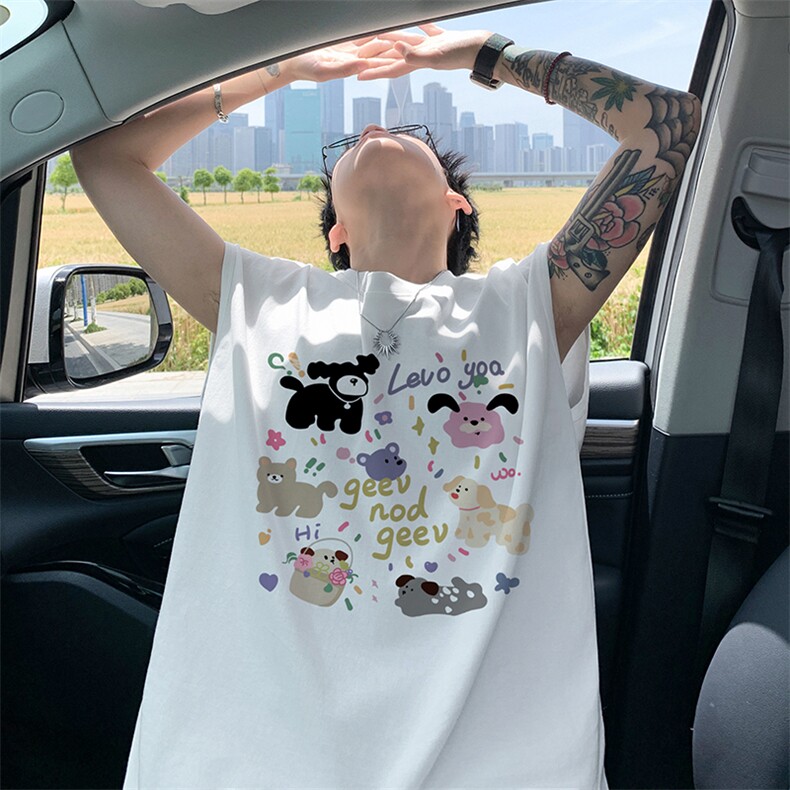 量大优得物抖音高品质重磅230克美式印花无袖t恤背心WB607特P18,男装T恤,电商A486