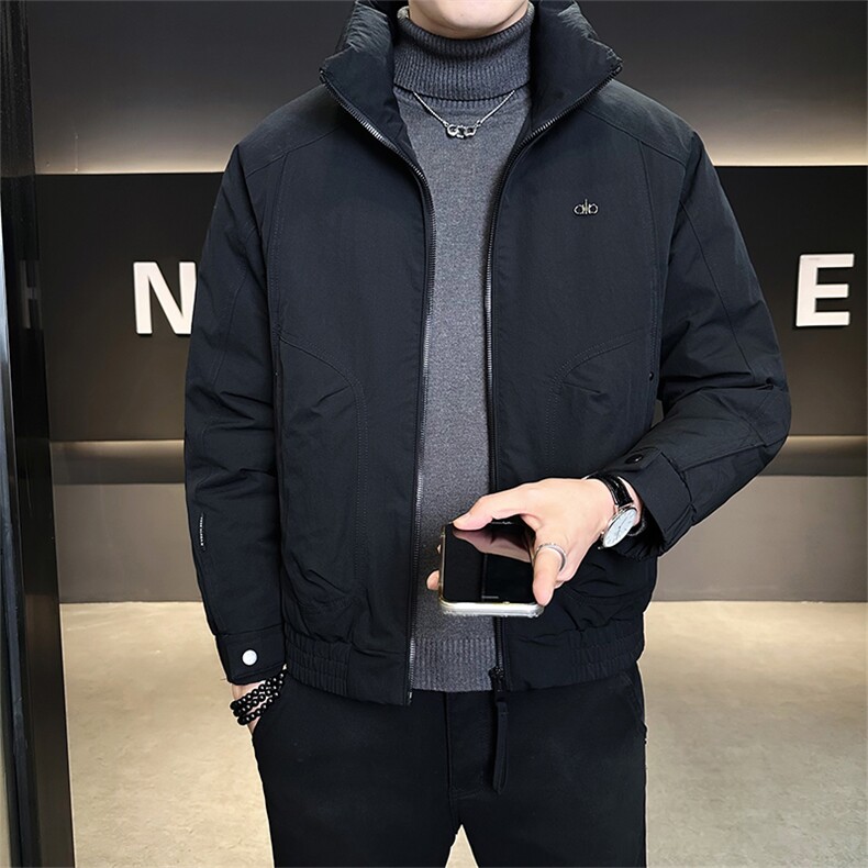 标50绒店主风冬季男士立领新款羽绒服短款外套B328-809-P185,男装羽绒服,电商B328