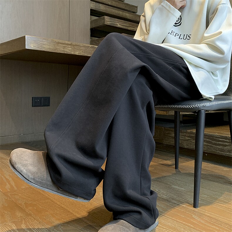 秋季新款拼接弯刀卫裤XZ604-K136-特P35控68,男装休闲裤,星座604