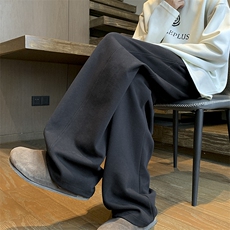秋季新款拼接弯刀卫裤XZ604-K136-特P35控68，男装休闲裤，星座604