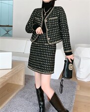 小香套装，女装职业装，有声有色