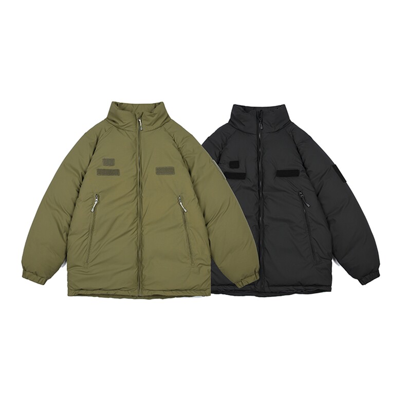 外27-2GANYOU日系拉链口袋可自行DIY魔术贴加厚棉服MY06-P195图片