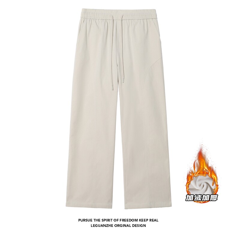 2025冬季新款白底大码直筒防水冲锋裤M-5XHK24949-特P28，男装休闲裤，电商A022