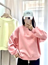 小月亮复合牛奶丝卫衣经典款，女装卫衣/绒衫，著朴