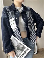 水洗牛仔外套，其它，e美格