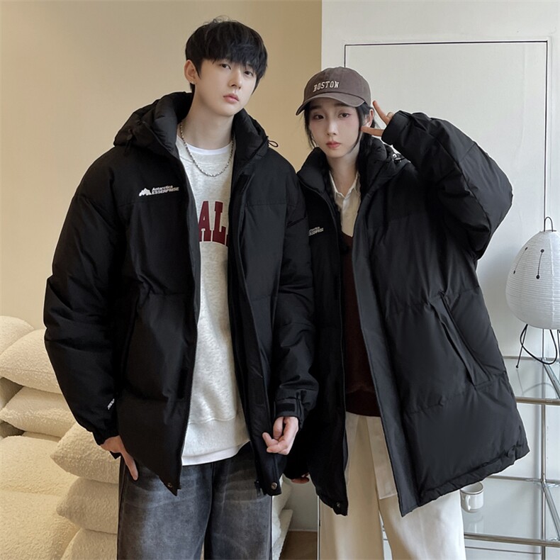 羽绒服男冬季新款港风宽松情侣白鸭绒外套YR920-P160(控价208元），男装羽绒服，星座214-3