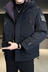 M-3XL24605-P215298标50绒连帽冲锋衣羽绒服男，男装夹克，电商B321-1