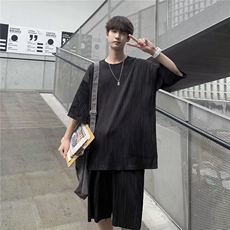 男潮流休闲套装宽松套装运动套装Z005P40，男装休闲套装，星座1116-2