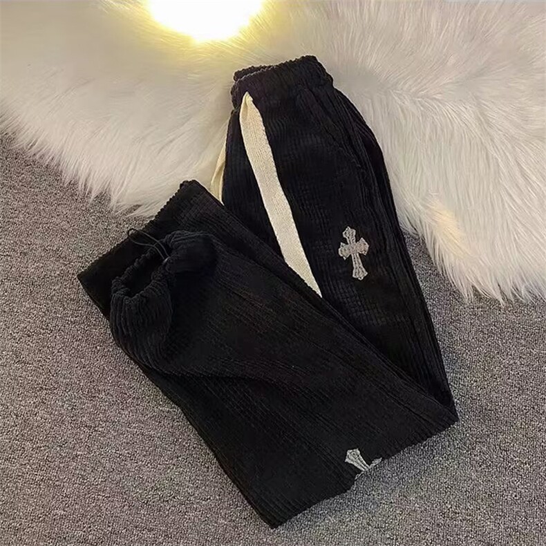 男秋季新款港风休闲裤A531加绒P43常规37,男装休闲裤,星座1116-2