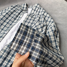 春季新款休闲长袖衬衫少年感简约日系学院上衣外套特3409P45，女装衬衫，星座710