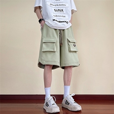 M-8XL夏季菠萝格大码工装短裤109-H10-特批35，男装牛仔裤，星座109