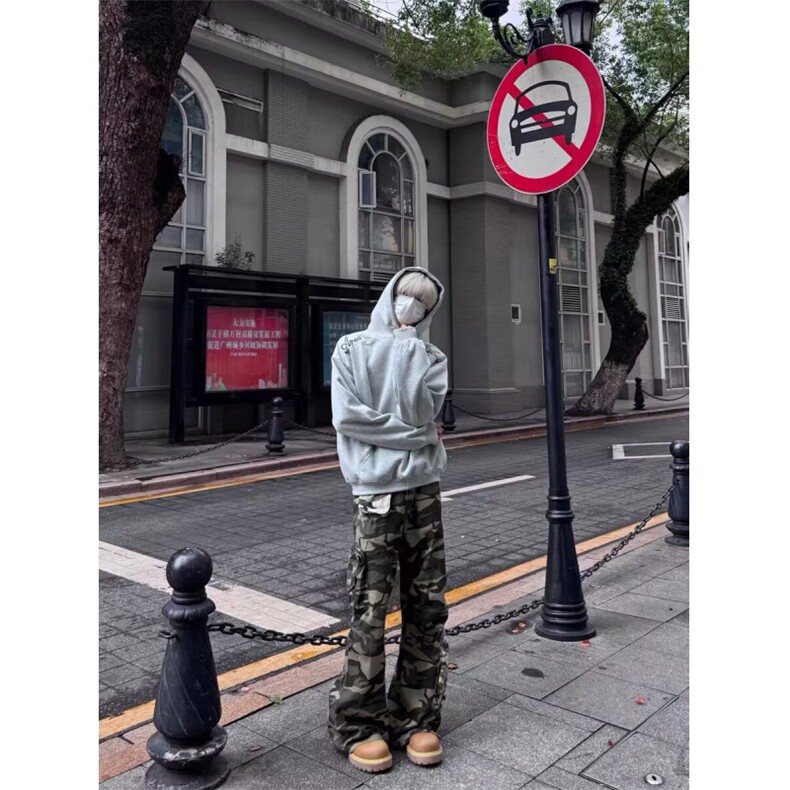ins气质文艺百搭时尚新款潮流日系简约华棉复合刺绣卫衣流行慵懒图片