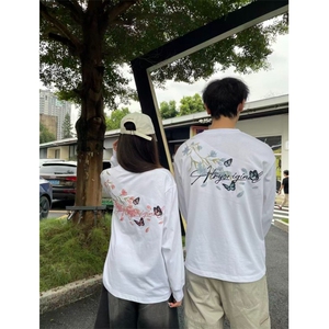 1085# 束口长袖-220克纯棉-刺绣图片
