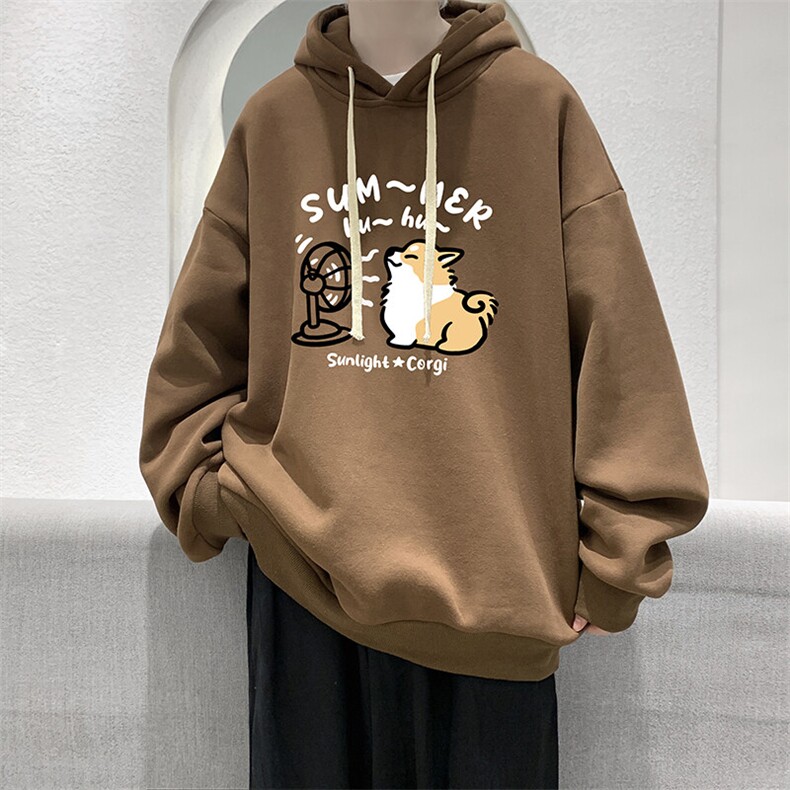 连帽卫衣男大码胖子帽衫大号运动服WY2420-P35,男装卫衣,电商A040