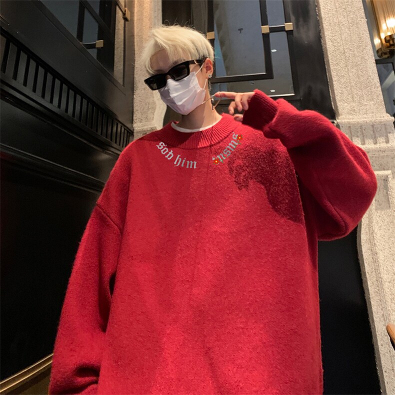 高质量！秋冬季半高领毛衣男士加绒加厚线衣针织衫男DMY539-特P38,男装针织衫/毛衣,电商B371