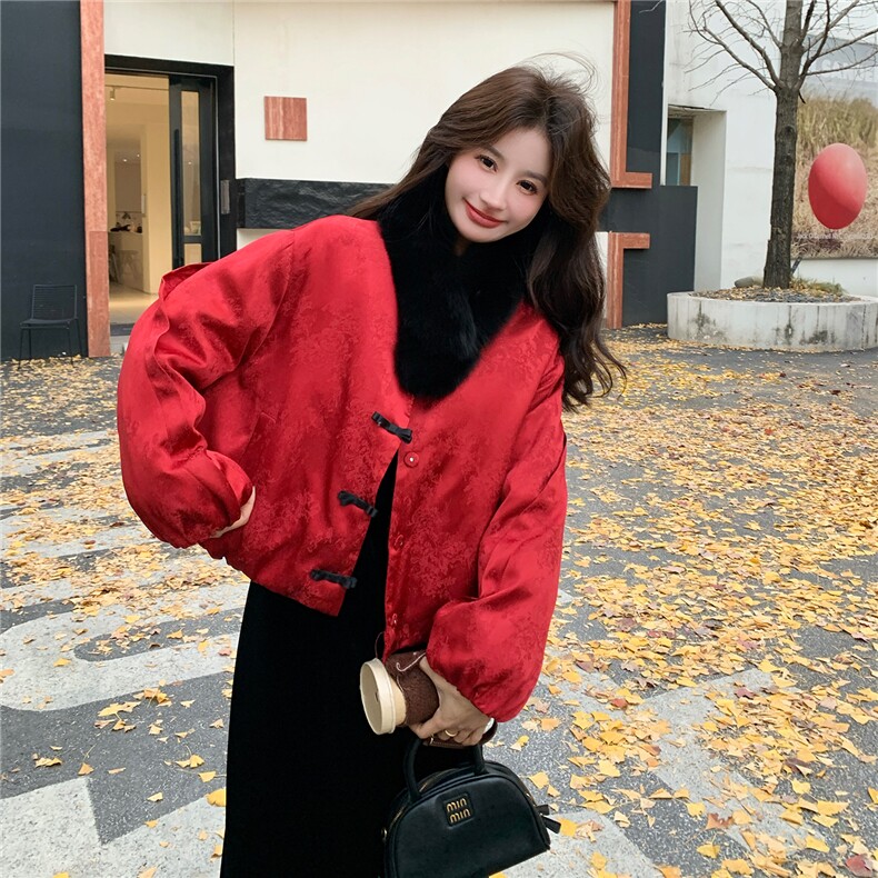老标90风羽绒服套装配真毛领W635-外套P335-K488-套装P395-K588,女装羽绒服,2C209