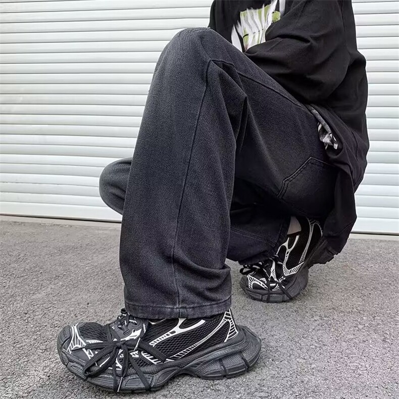 美式牛仔裤男款秋季长裤潮N6041P42,男装牛仔裤,星座1116-2