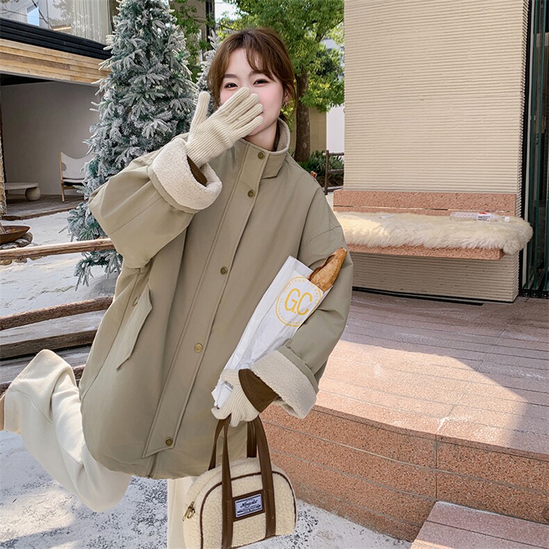 现货加色加厚工装羊羔毛外套2C206-L99-P185-K268,女装棉衣/棉服,2C206