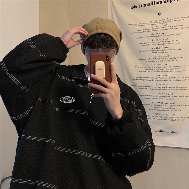 港风新款男休闲POLO衫华夫格A132-G152-P65-控88直播品质，男装Polo衫，电商A132（原电商B245）