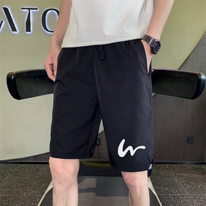 B340 H62133 p40 65 小伙风冰丝冰感超薄短裤男 炫彩五分裤图片